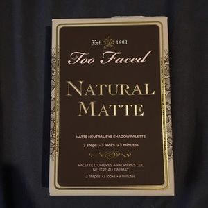 Too Faced Natural Matte Eye Shadow Pallet New